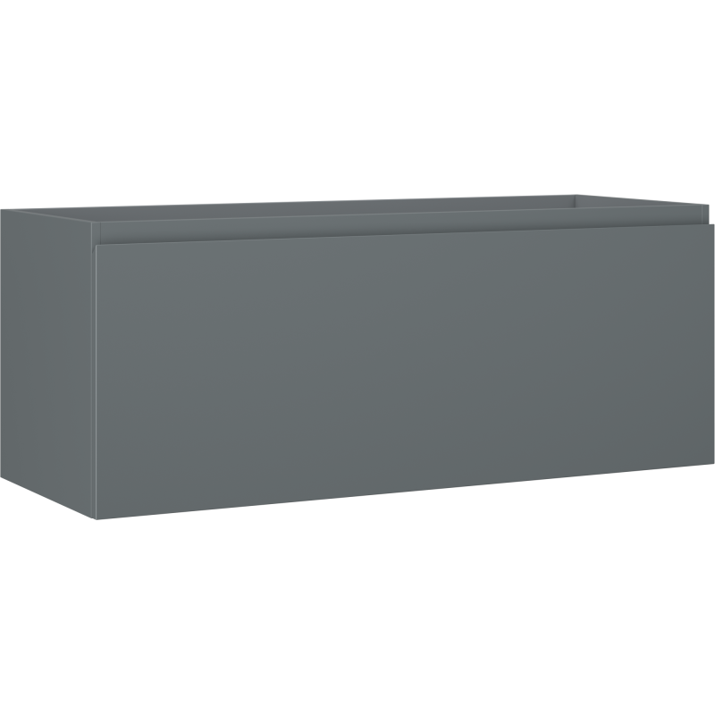 Mexen Orio kúpeľňová skrinka pod umývadlo 120 cm, 1 zásuvka, grafit mat - 91A10-12047-1-BF66