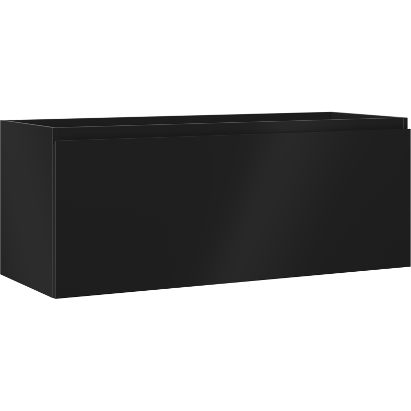 Mexen Orio kúpeľňová skrinka pod umývadlo 120 cm, 1 zásuvka, čierna matná - 91A10-12047-1-BF71