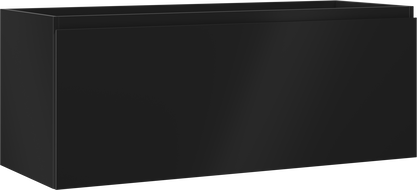 Mexen Orio kúpeľňová skrinka pod umývadlo 120 cm, 1 zásuvka, čierna mat - 91A10-12047-1-BF71