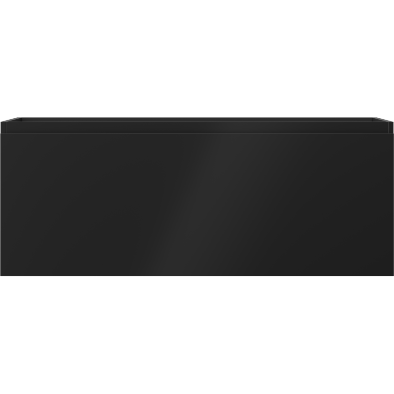 Mexen Orio kúpeľňová skrinka pod umývadlo 120 cm, 1 zásuvka, čierna matná - 91A10-12047-1-BF71