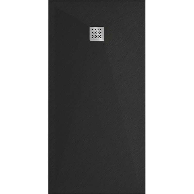 Mexen Stone+ rektangulárny kompozitný sprchový kút 180 x 100 cm, čierny - 44701018