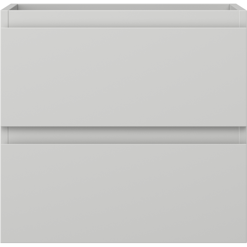 Mexen Orio kúpeľňová skrinka pod umývadlo 50 cm, 2 zásuvky, sivá matná - 91A10-05047-2-BFF62