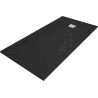Mexen Stone+ obdĺžnikový kompozitný sprchový kút 200 x 100 cm, čierny - 44701020