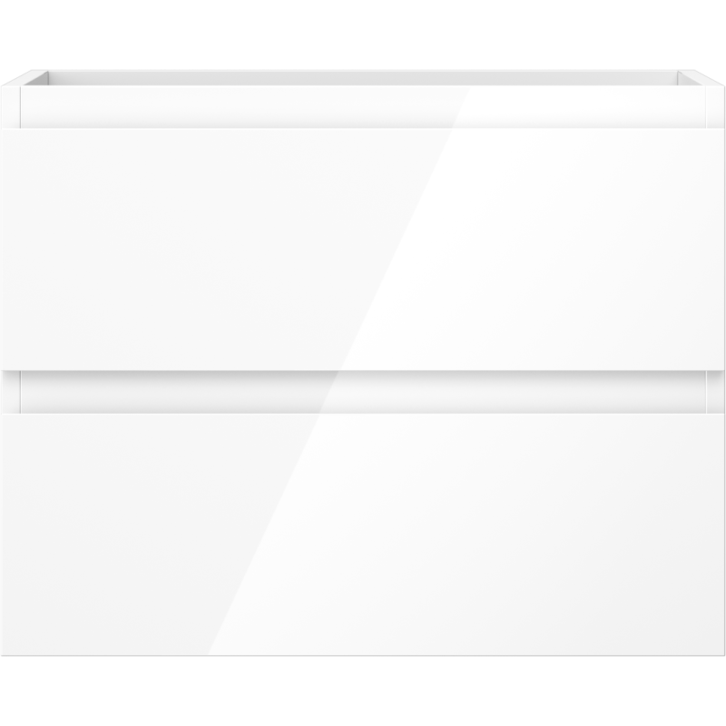 Mexen Orio kúpeľňová skrinka pod umývadlo 60 cm, 2 zásuvky, biely lesk - 91A10-06047-2-BFF00