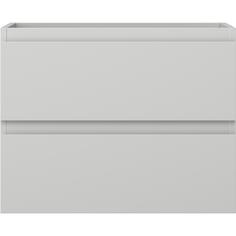 Mexen Orio kúpeľňová skrinka pod umývadlo 60 cm, 2 zásuvky, sivá matná - 91A10-06047-2-BFF62