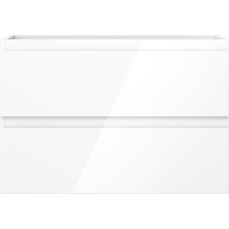 Mexen Orio kúpeľňová skrinka pod umývadlo 70 cm, 2 zásuvky, biely lesk - 91A10-07047-2-BFF00