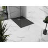 Mexen Stone+ kompozitná obdĺžniková vanička 80 x 70 cm, antracitová - 44717080
