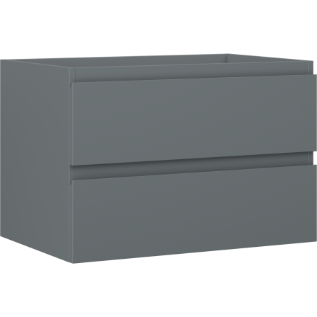 Mexen Orio kúpeľňová skrinka pod umývadlo 70 cm, 2 zásuvky, grafit mat - 91A10-07047-2-BFF66