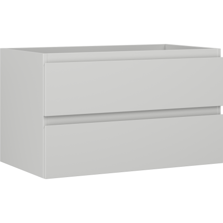 Mexen Orio kúpeľňová skrinka pod umývadlo 80 cm, 2 zásuvky, sivá matná - 91A10-08047-2-BFF62