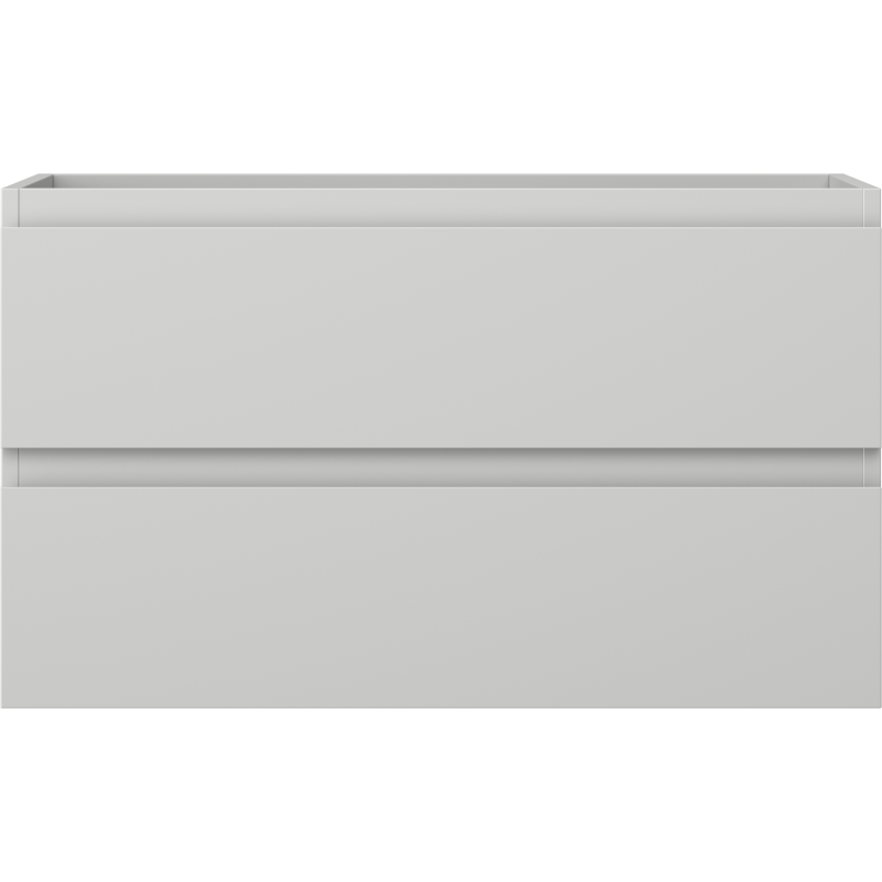 Mexen Orio kúpeľňová skrinka pod umývadlo 80 cm, 2 zásuvky, sivá matná - 91A10-08047-2-BFF62
