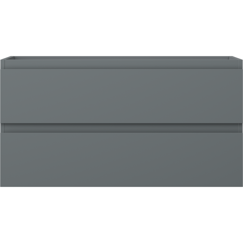 Mexen Orio kúpeľňová skrinka pod umývadlo 90 cm, 2 zásuvky, grafit mat - 91A10-09047-2-BFF66