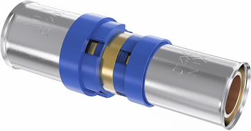 Mexen PEX-P lisovacia spojka, lisovaná redukcia PEX 20 x 16 - W97121-2016-00