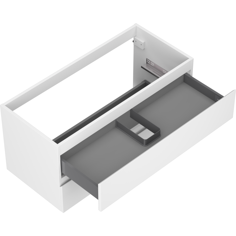 Mexen Orio skrinka pod umývadlo 100 cm, 2 zásuvky, biela mat - 91A10-10047-2-BFF01