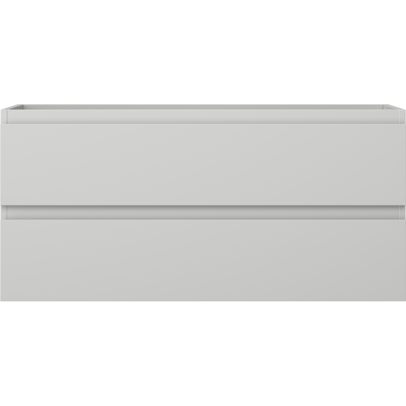 Mexen Orio kúpeľňová skrinka pod umývadlo 100 cm, 2 zásuvky, sivá matná - 91A10-10047-2-BFF62