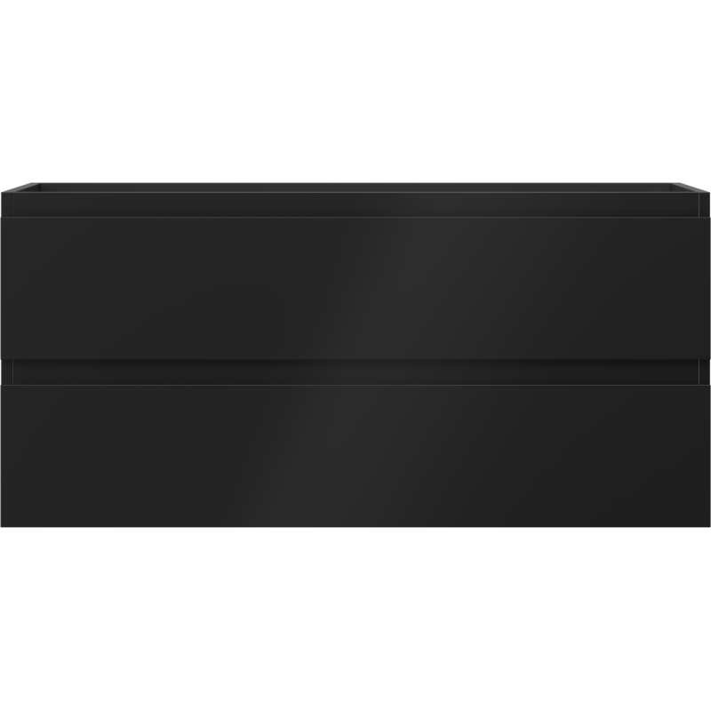 Mexen Orio kúpeľňová skrinka pod umývadlo 100 cm, 2 zásuvky, čierna matná - 91A10-10047-2-BFF71