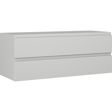 Mexen Orio kúpeľňová skrinka pod umývadlo 120 cm, 2 zásuvky, sivá matná - 91A10-12047-2-BFF62