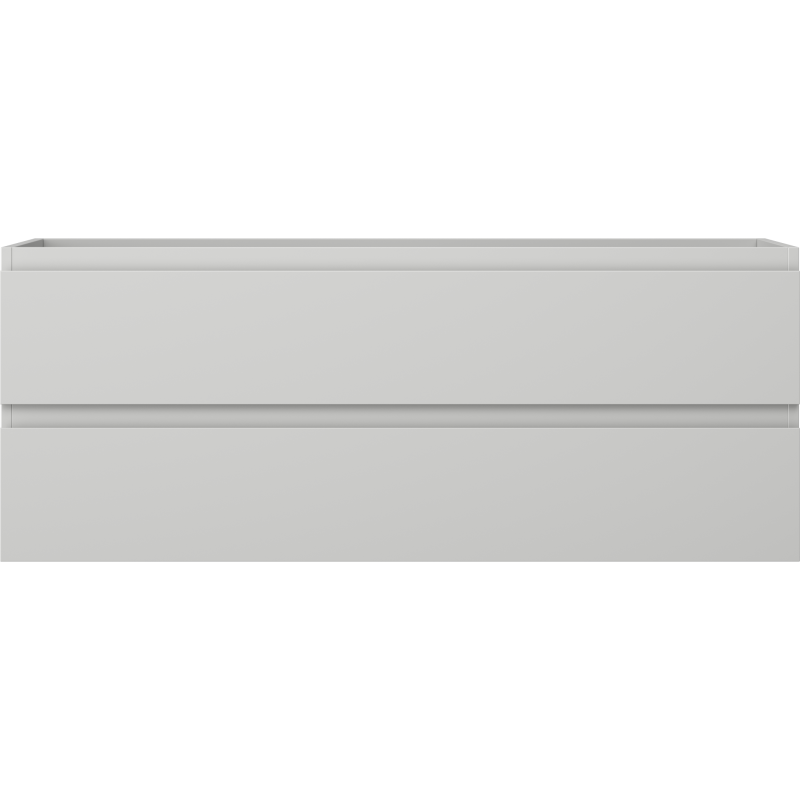 Mexen Orio kúpeľňová skrinka pod umývadlo 120 cm, 2 zásuvky, sivá matná - 91A10-12047-2-BFF62