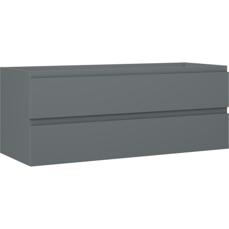 Mexen Orio kúpeľňová skrinka pod umývadlo 120 cm, 2 zásuvky, grafit mat - 91A10-12047-2-BFF66