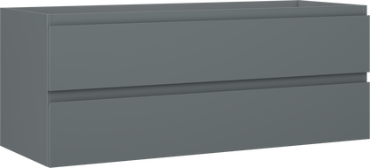 Mexen Orio kúpeľňová skrinka pod umývadlo 120 cm, 2 zásuvky, grafit mat - 91A10-12047-2-BFF66