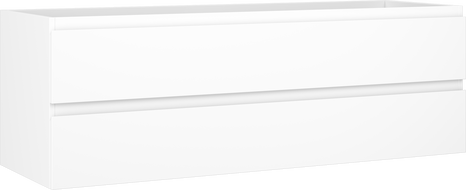 Mexen Orio kúpeľňová skrinka pod umývadlo 140 cm, 2 zásuvky, biela matná - 91A10-14047-2-BFF01