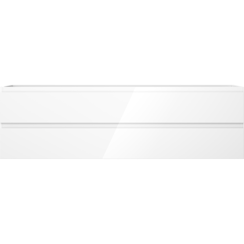 Mexen Orio kúpeľňová skrinka pod umývadlo 160 cm, 2 zásuvky, biely lesk - 91A10-16047-2-BFF00