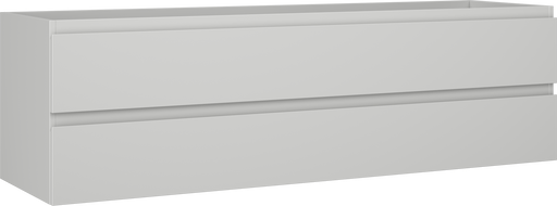 Mexen Orio kúpeľňová skrinka pod umývadlo 160 cm, 2 zásuvky, sivá matná - 91A10-16047-2-BFF62