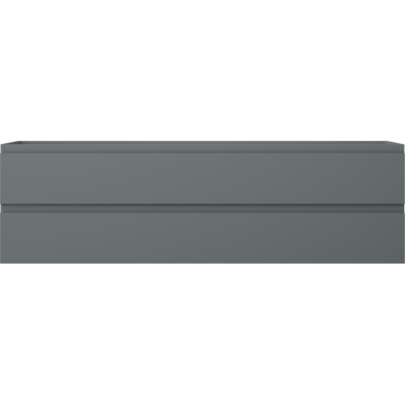 Mexen Orio kúpeľňová skrinka pod umývadlo 160 cm, 2 zásuvky, grafit mat - 91A10-16047-2-BFF66