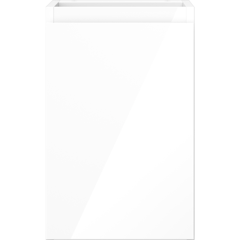 Mexen Orio kúpeľňová skrinka pod umývadlo 30 cm, 1 dvere, biela lesk - 91A11-03047-1-BF00