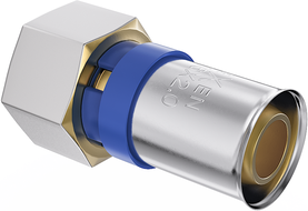 Mexen PEX-P lisovacia prípojka, lisovaný PEX redukcia 16 x 1/2 GW - W97122-1612F-00