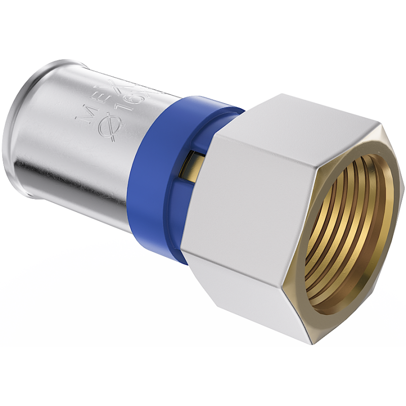 Mexen PEX-P zľučka lisovacia, krimpovateľná PEX redukcia 25 x 3/4 GW - W97122-2534F-00