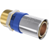 Mexen PEX-P kompresné tvarovky, lisovaná PEX redukcia 20 x 1 GZ - W97123-2010M-00