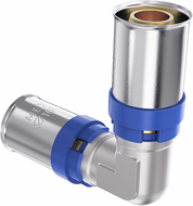 Mexen PEX-P lisovaná kolená spojka, lisované PEX 20 x 20 - W97124-2020-00