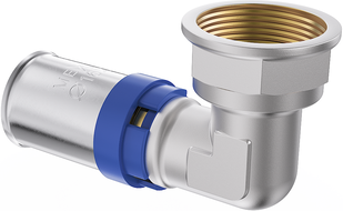 Mexen PEX-P lisované koleno, lisované PEX 16 x 3/4 GW - W97126-1634F-00