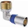Mexen PEX-P lisovaná kolenná spojka PEX 16 x 3/4 GZ - W97127-1634M-00