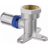 Mexen PEX-P stenové lisovacie koleno s úchytom, lisovací PEX 16 x 1/2 GW - W97128-1612F-00