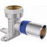 Mexen PEX-P stenové lisovacie koleno s úchytom, lisovací PEX 16 x 1/2 GW - W97128-1612F-00