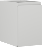 Mexen Orio kúpeľňová skrinka pod umývadlo 30 cm, 1 dvere, sivá matná - 91A11-03047-1-BF62