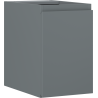 Mexen Orio kúpeľňová skrinka pod umývadlo 30 cm, 1 dvere, grafit matný - 91A11-03047-1-BF66