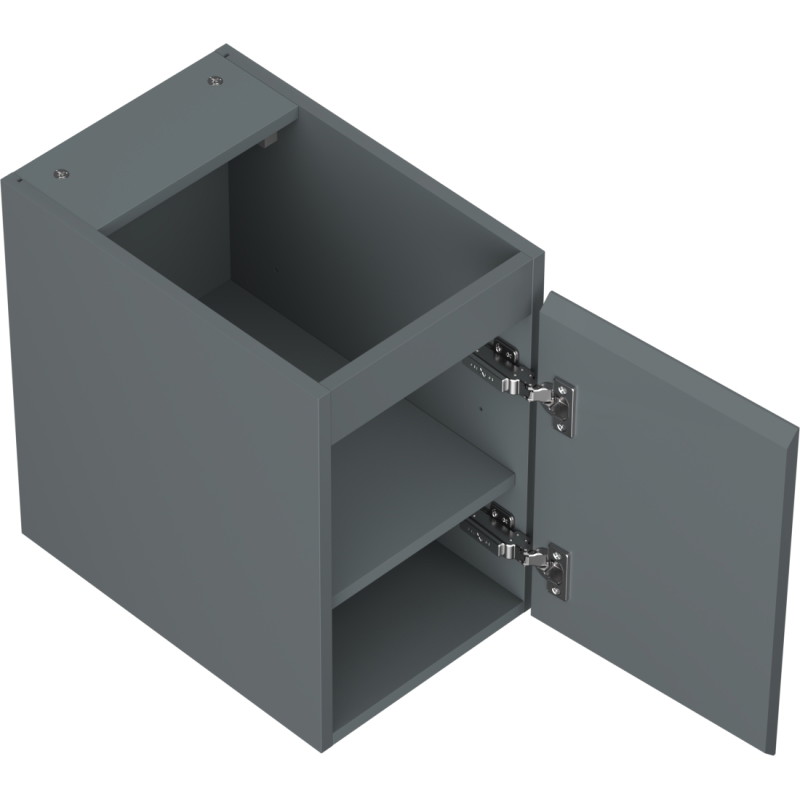 Mexen Orio Kúpeľňová skrinka pod umývadlo 30 cm, 1 dvierka, grafit matný - 91A11-03047-1-BF66