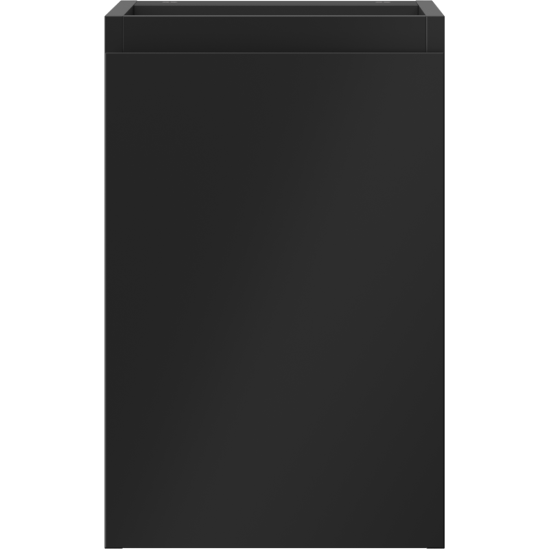 Mexen Orio kúpeľňová skrinka pod umývadlo 30 cm, 1 dvere, čierna matná - 91A11-03047-1-BF71