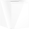 Mexen Orio kúpeľňová skrinka pod umývadlo 35 cm, 1 dvere, biela lesklá - 91A11-03547-1-BF00