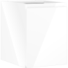 Mexen Orio kúpeľňová skrinka pod umývadlo 35 cm, 1 dvierka, biely lesk - 91A11-03547-1-BF00