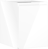 Mexen Orio kúpeľňová skrinka pod umývadlo 35 cm, 1 dvierka, biely lesk - 91A11-03547-1-BF00