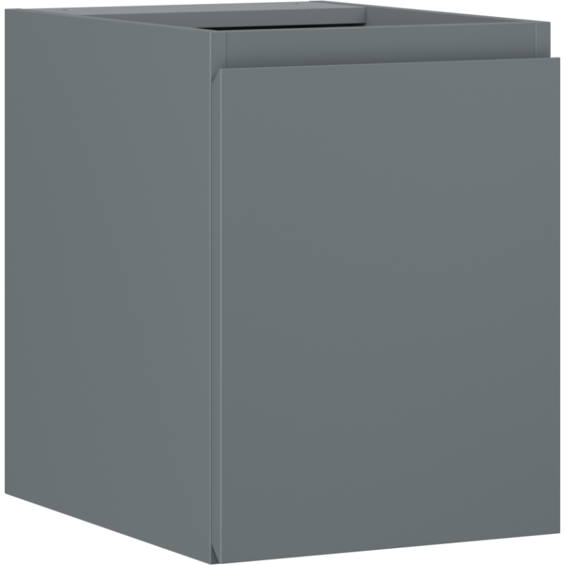 Mexen Orio kúpeľňová skrinka pod umývadlo 35 cm, 1 dvere, grafitová matná - 91A11-03547-1-BF66
