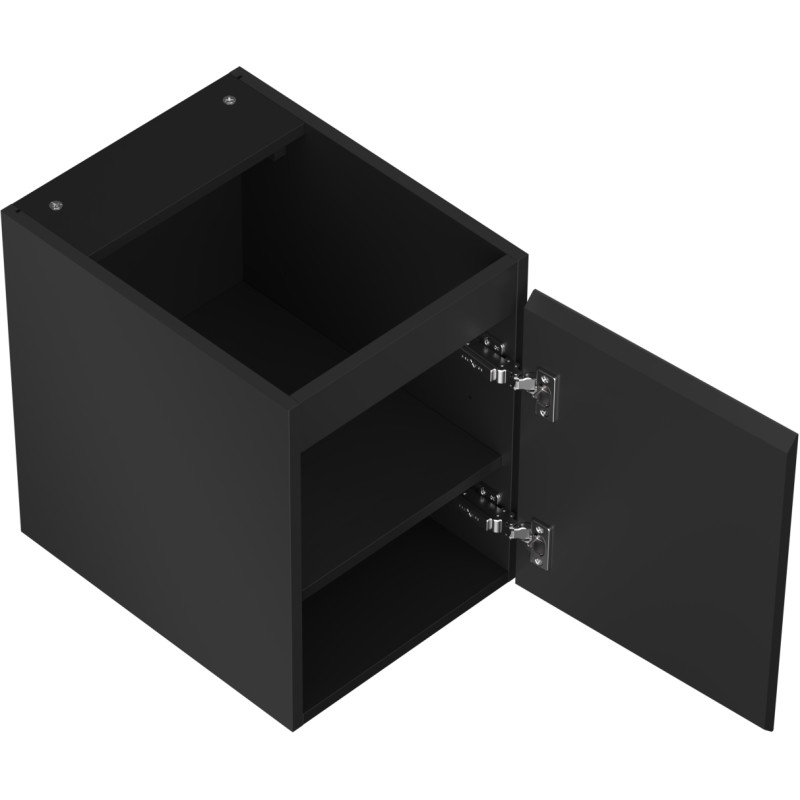 Mexen Orio Kúpeľňová skrinka pod umývadlo 35 cm, 1 dvierka, matná čierna - 91A11-03547-1-BF71