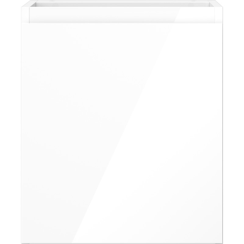 Mexen Orio kúpeľňová skrinka pod umývadlo 40 cm, 1 dvere, biela lesk - 91A11-04047-1-BF00