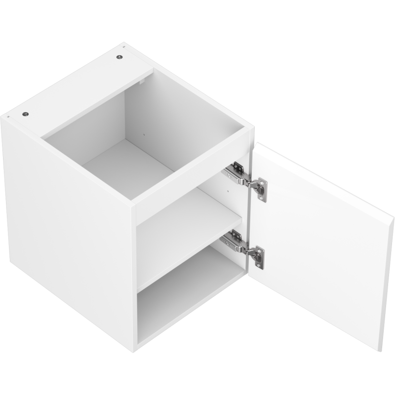 Mexen Orio kúpeľňová skrinka na umývadlo 40 cm, 1 dvierka, biela matná - 91A11-04047-1-BF01