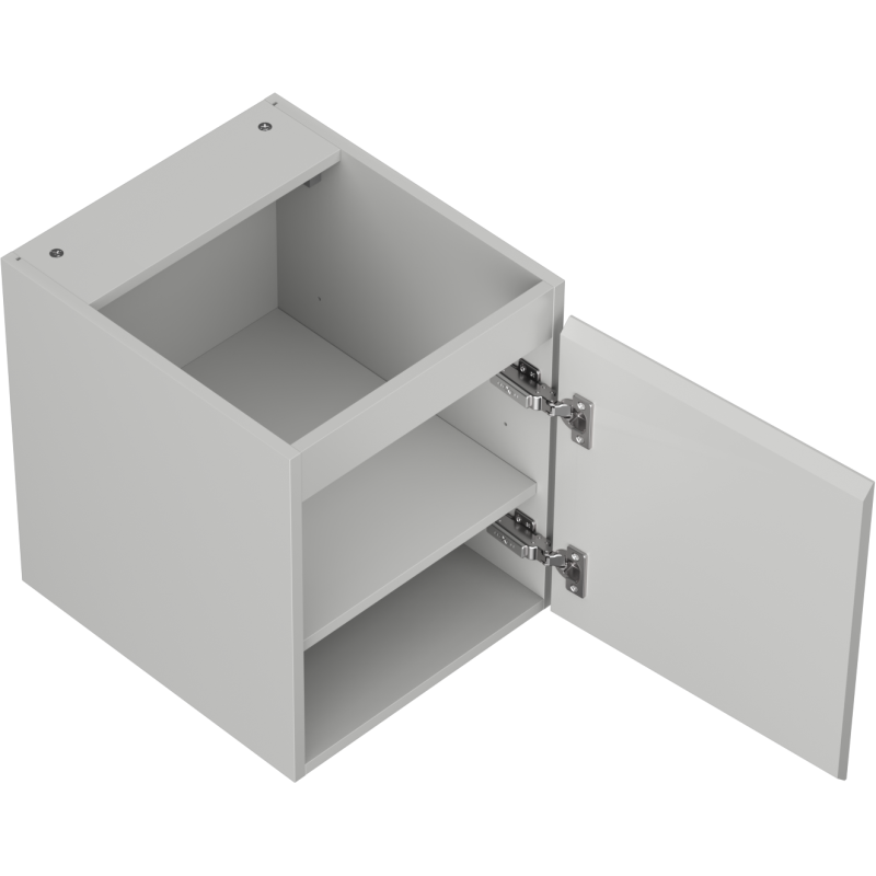 Mexen Orio kúpeľňová skrinka pod umývadlo 40 cm, 1 dvere, sivá matná - 91A11-04047-1-BF62