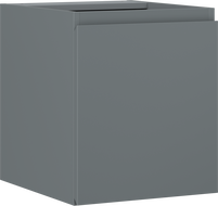 Mexen Orio kúpeľňová skrinka pod umývadlo 40 cm, 1 dvere, grafit matný - 91A11-04047-1-BF66