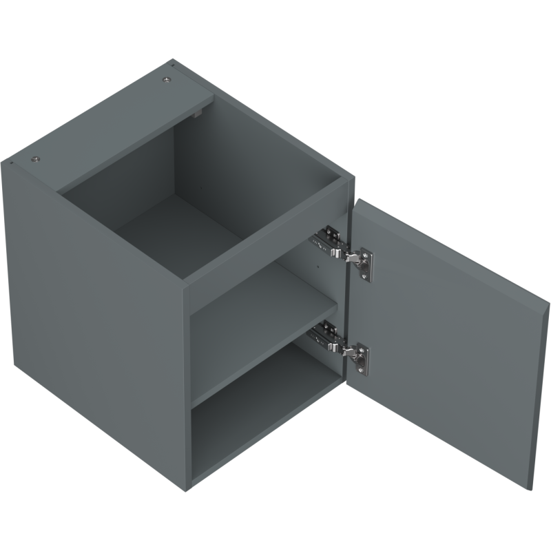 Mexen Orio kúpeľňová skrinka pod umývadlo 40 cm, 1 dvere, grafit mat - 91A11-04047-1-BF66